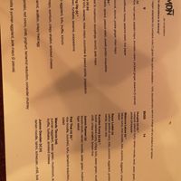 Menu (28.10.22) at Jumon in Belfast