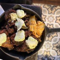 Crispy broccoli   at Jumon in Belfast