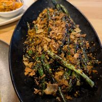 Green beans at Jumon in Belfast