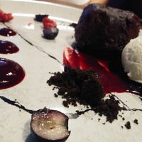 Dark Moon dessert at Jumon in Belfast
