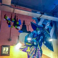 Wall art makes for a great style  at Jumon in Belfast