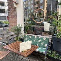 Veggie, front window  at Veggie in Rotterdam