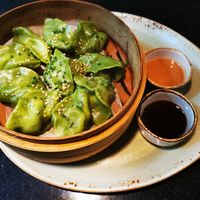 Pure vegan dumplings at LeDu Happy Dumplings & Noodle in Munich