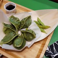 Vegan dumplings at LeDu Happy Dumplings & Noodle in Munich