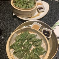 Vegan and Vegetarian dumplings  at LeDu Happy Dumplings & Noodle in Munich