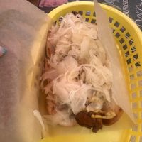 I got the kraut   at The Moody Dog - Food Truck in Belfast