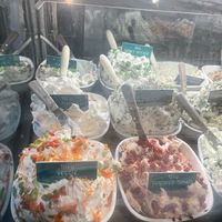 Tofu varieties at Tompkins Square Bagels in New York City