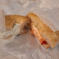  at Tompkins Square Bagels in New York City