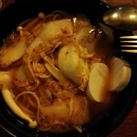 Kimchi soup at Vitking House in Siem Reap