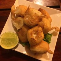 Deep fried tofu at Vitking House in Siem Reap