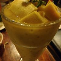 Mango/Passion fruit juice at Vitking House in Siem Reap