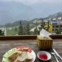 Baguette with jam  at Paradise Restaurant  in Sapa
