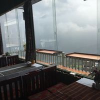 Inside the restaurant at Paradise Restaurant  in Sapa