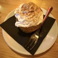 Vegan dessert  at Kavarna Tiskarna in Ljubljana