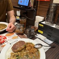 Vegan curry with vegan steak and some extra vegetables   at Coco Ichibanya in Hiroshima