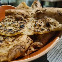 Vegan naan at Indi-Yang in Torquay