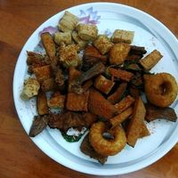 Deep Fried Vegetarian Mock Meat with Chili Powder  at San Jin SuShi in Kaohsiung