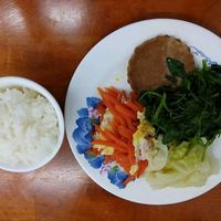 Side Dish with rice  at San Jin SuShi in Kaohsiung
