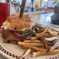 Devil Burger  at St Francis Fountain and Candy in San Francisco