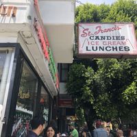 Quick wait at St Francis Fountain and Candy in San Francisco