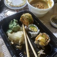 Garden roll (sweet potato)
Inari avacodo roll
Avacado cucumber roll at Miso in Fredericksburg