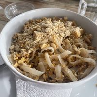 Kimchi noodles  at Vega in Tintagel