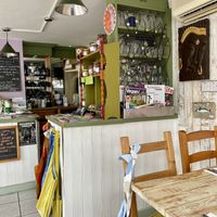 Colourful and welcoming 💚  at Vega in Tintagel