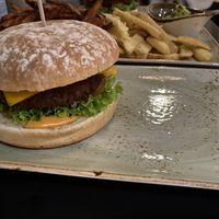 Classic vegan burger  at Hans im Glück in Ingolstadt