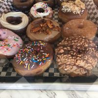 All these are vegan! at Daddy O Doughnuts in Mississauga