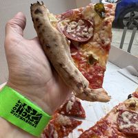 Vegan pepperoni   at Dough Pizza - Clerk St in Edinburgh