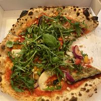 Vegan pizza  at Dough Pizza - Clerk St in Edinburgh