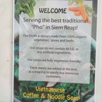 it's all good! at Vietnamese Coffee & Noodle Soup in Siem Reap