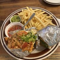 Vegan burrito  at EvilTex in Takayama