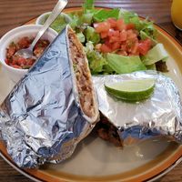 Vegan burrito at EvilTex in Takayama