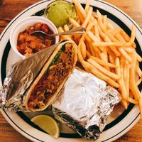 Vegan burrito!! at EvilTex in Takayama
