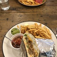 Vegetarian Burrito at EvilTex in Takayama