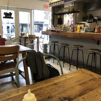 Only four tables  at EvilTex in Takayama