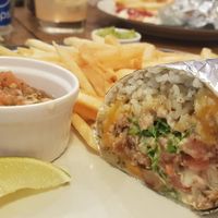 Burrito with soy meat at EvilTex in Takayama