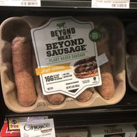 Veggie meats at Pomegranate Market in Sioux Falls