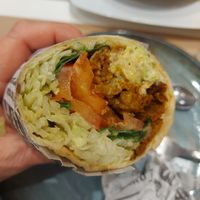 Seitan wrap at La Tastaolletes in Valencia