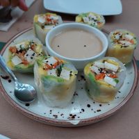 Summer Thai rolls at La Tastaolletes in Valencia