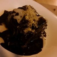 brownie with soy cream at La Tastaolletes in Valencia