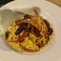 Carbonara with tempeh at La Tastaolletes in Valencia