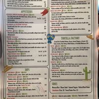 Many vegan and veggie options  at Mexican Amigos in Richmond Hill