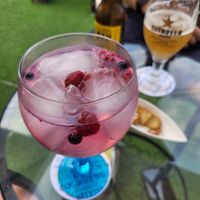 Virgin gin and tonic at Cafe del Far in Salou