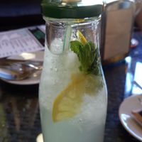 Delicious homemade lemonade  at Cafe del Far in Salou