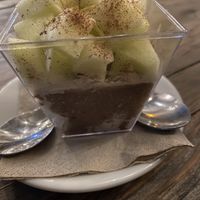 Vegan ice cream  at Cafe del Far in Salou