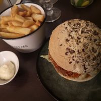 Kimchi Burger at Annie's Kitchen in Lille