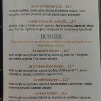 plates at Annie's Kitchen in Lille