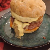 Savoury burger at Annie's Kitchen in Lille